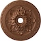 Ekena Millwork Bordeaux Deluxe Ceiling Medallion (Fits Canopies up to 4"), 23 5/8"OD x 3"ID x 2"P, Polished Copper CM23BOPOS - alternate 1